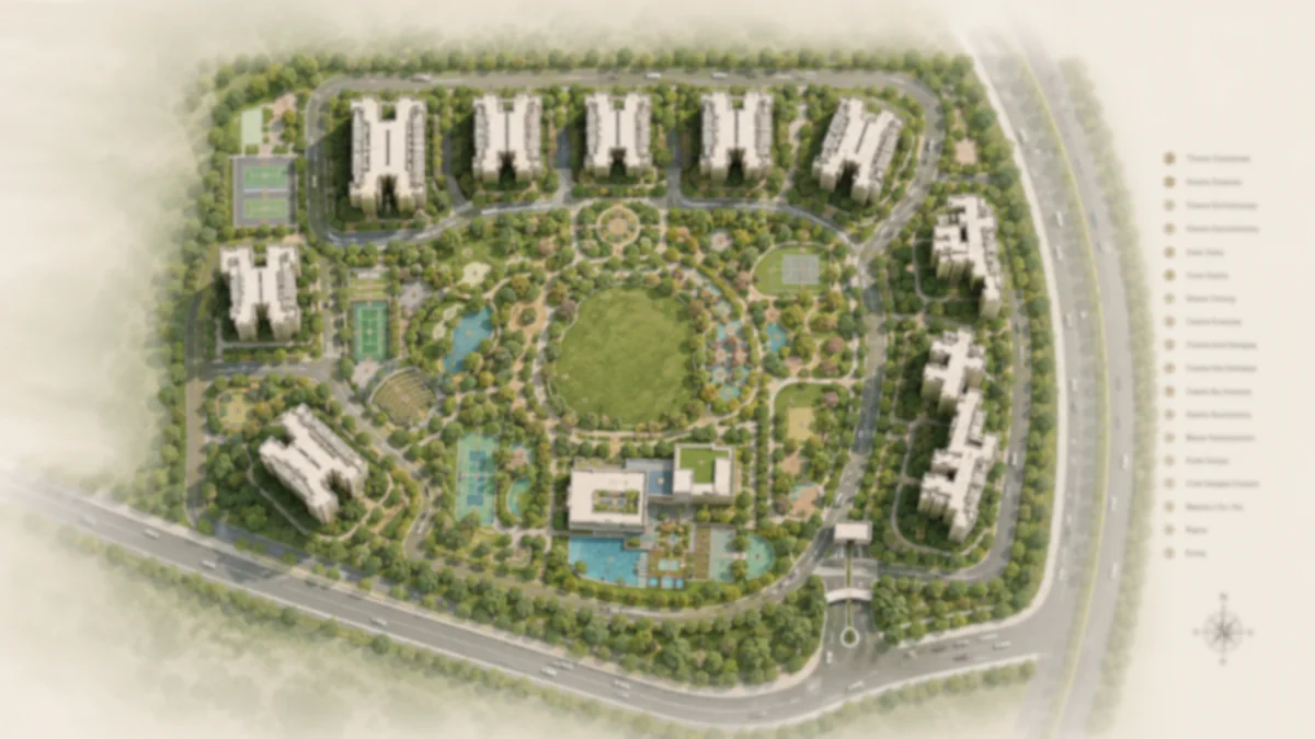 Godrej Whitefield master plan site layout